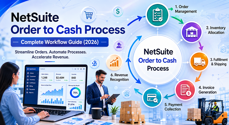 Netsuite order to cash process Netsuite order to cash process