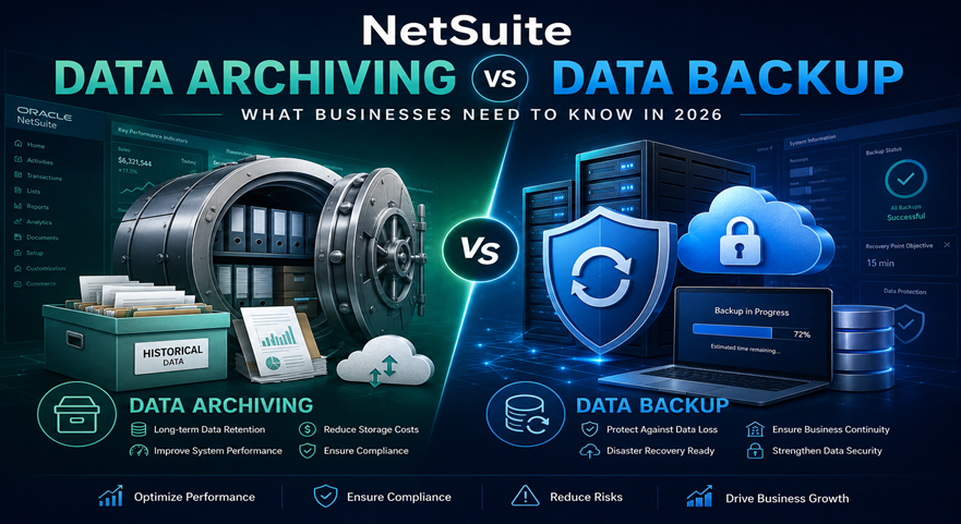 netsuite Data archiving vs data backup netsuite Data archiving vs data backup
